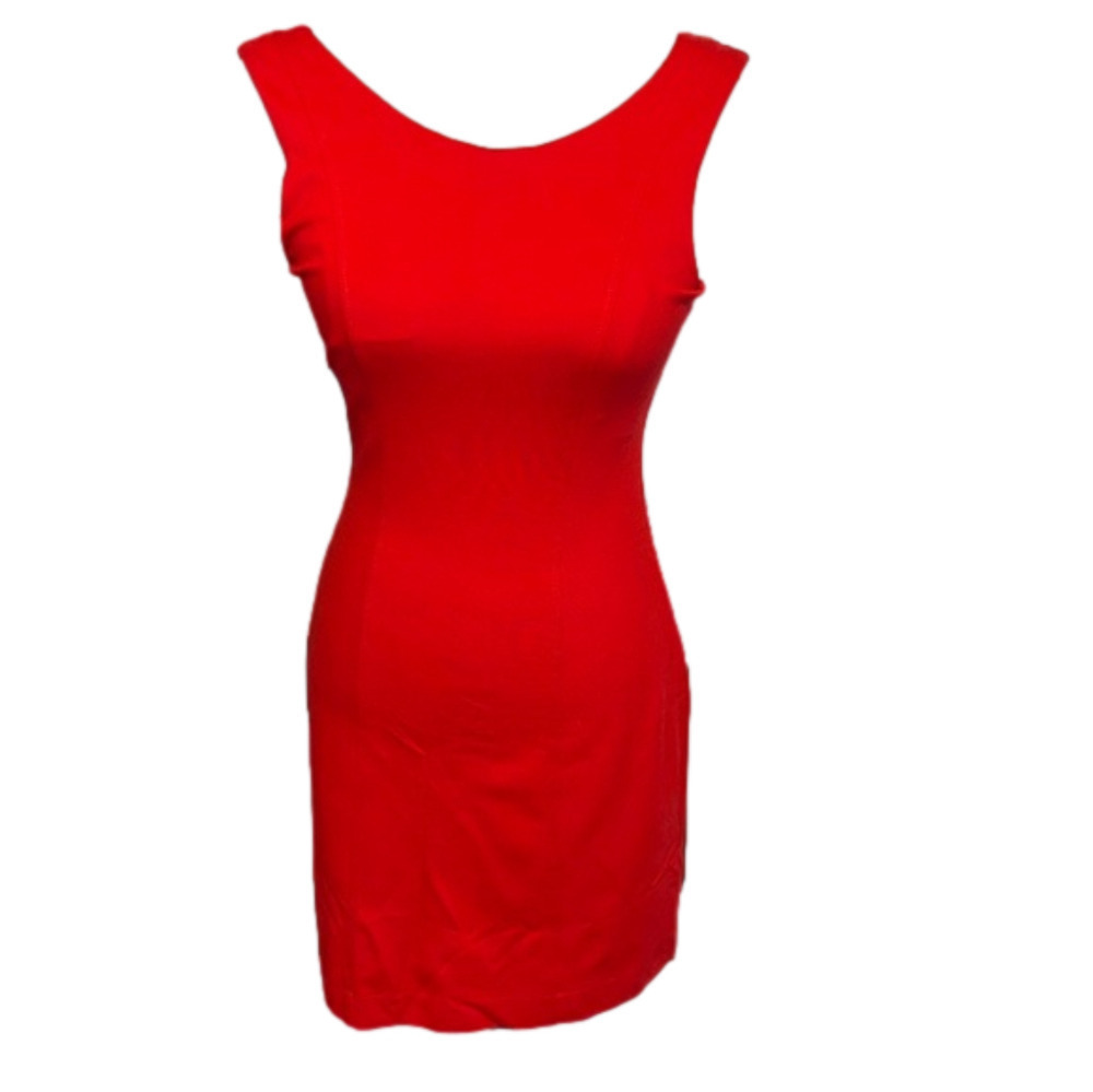 French Connection Red Bodycon Dress 4
